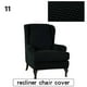 thumbnail image 4 of Jacquard Sofa Covers Wing Chair Elastic Fabric Stretch Couch Slipcover Polyester Spandex Furniture Protector Household New, 4 of 5