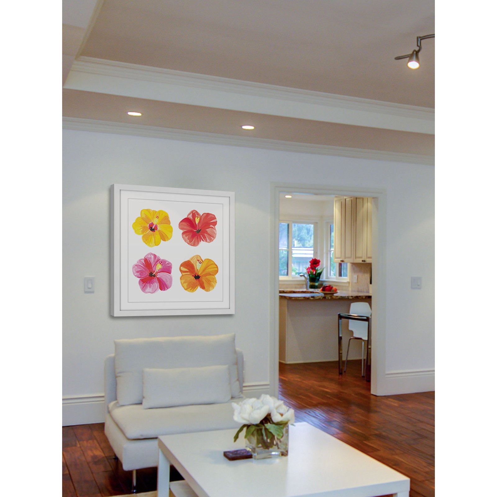 Marmont Hill "Hibiscus" by Molly Rosner Framed Painting Print
