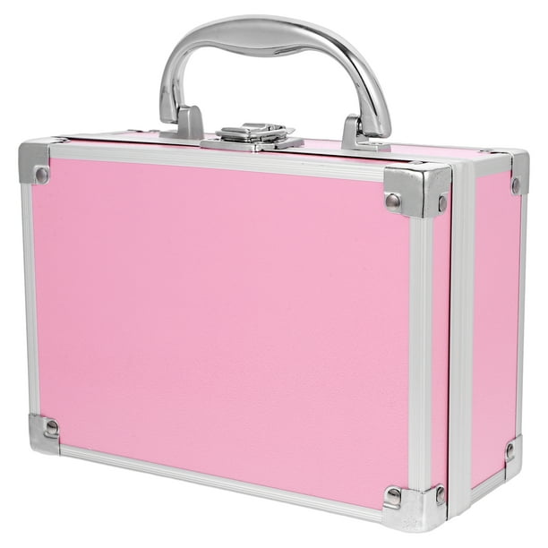 GOOHOCHY Estuche de viaje portátil para cosméticos, pequeño estuche de maquillaje, caja de cosméticos, organizador de estuches de maquillaje.