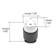 thumbnail image 6 of Superior Electric YGA028F Twist Lock Electrical Receptacle 20A 125/250V NEMA L14-20R, 6 of 6