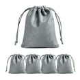 thumbnail image 1 of TOPTIE 50 PCS Microfiber Jewelry Bags, Drawstring Gift Wrap Bags with Ultra Soft Short Plush, 1 of 6