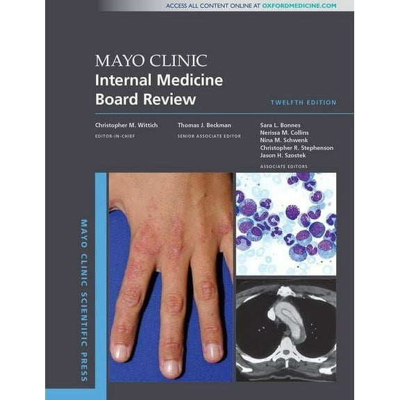 Mayo Clinic Scientific Press Mayo Clinic Internal Medicine Board Review, (Paperback)