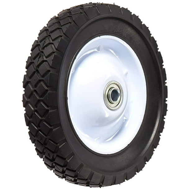 335180 8Inch by 13/4Inch Steel Lawn Mower Wheel, Replacement tires