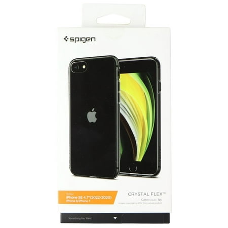 Spigen Crystal Flex Series Case for iPhone SE (3rd Gen/2nd Gen)/ 8 / 7 - Clear