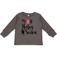 thumbnail image 3 of Inktastic My 1st Hockey Season Girls Long Sleeve Toddler T-Shirt, 3 of 5