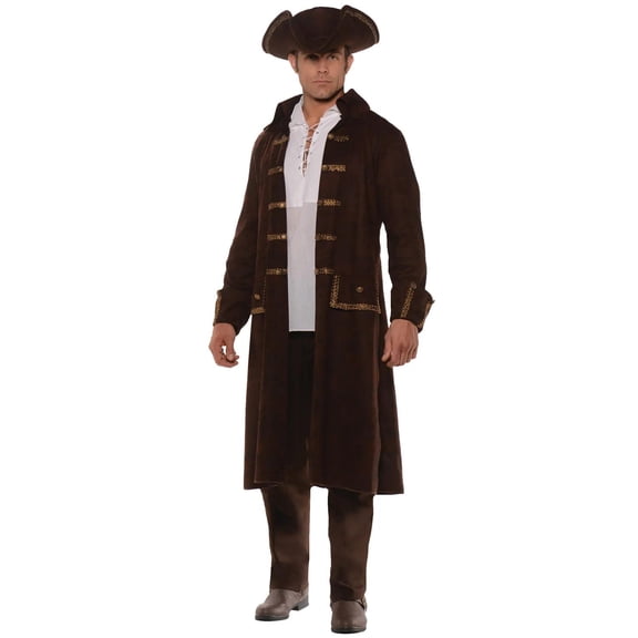 Underwraps Men's Pirate Coat Set Costume - Size 2X