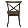 thumbnail image 4 of Set of 2 Modern Dining Chairs, Wood Dining Room Chairs, Dinner Chair, Stylish Kitchen Chairs with Back and Wood Legs (Oak), 4 of 6