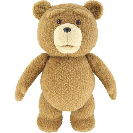 Ted Bear 24-inch Pg-Rated Clean Talking Plush Teddy Movie Prop Replica Deluxe Figure Toy Collectible