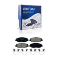thumbnail image 4 of Detroit Axle - Brake Kit for 2012 2013 2014 2015 Honda Civic Front Disc Brakes Rotors Ceramic Pads Rear Brake Drums Semi-metallic Brake Shoes Replacement : 10.31" inch Front Rotor, 4 of 7