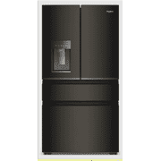 Whirlpool WRMC7036RV 36-inch Wide True Counter-Depth 4-Door French Door Refrigerator