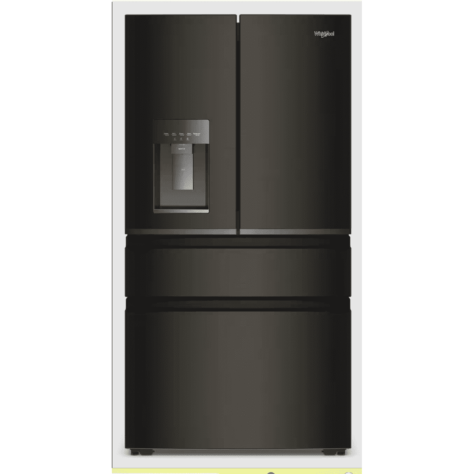 Whirlpool WRMC7036RV 36-inch Wide True Counter-Depth 4-Door French Door Refrigerator