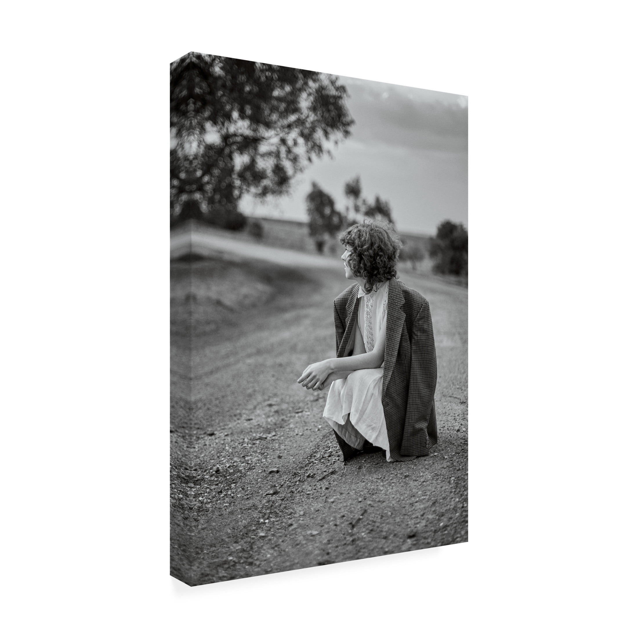 Trademark Fine Art Ana Paula Pereira The Road Canvas Wall Art