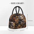 thumbnail image 3 of Haiem Cute Fallen Leaf Koala Printed Lunch Bag Women, Lunch Box Lunch Bag for Women, Small Leakproof Cute Lunch Tote Large Capacity Reusable Insulated Cooler Lunch Container, 3 of 6