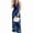 Blue, variant on Women Sleeveless Jumpsuits Summer V Neck Modest Wrap Jumpsuits Yellow XXL