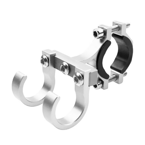 Easy to Install Double Hook Aluminum Hook for Electric Scooter & Motorcycle Perfect for Helmets & Accessories