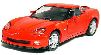 New Kinsmart 5" Chevy Chevrolet Corvette C7 R Diecast Model Toy Car 1:36 Orange