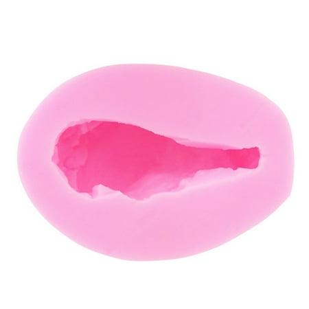 

VEAREAR Baking Mold Non-stick BPA Free Safe Chicken Leg Shape Fondant Silicone Mold for Home
