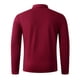 thumbnail image 5 of Blusa y camisa de manga larga con cuello vuelto para hombre, color liso, informal, elástica, deportiva, con botones, blusa de manga larga con cuello vuelto para hombre, tops de poliéster para hombre, 5 of 5