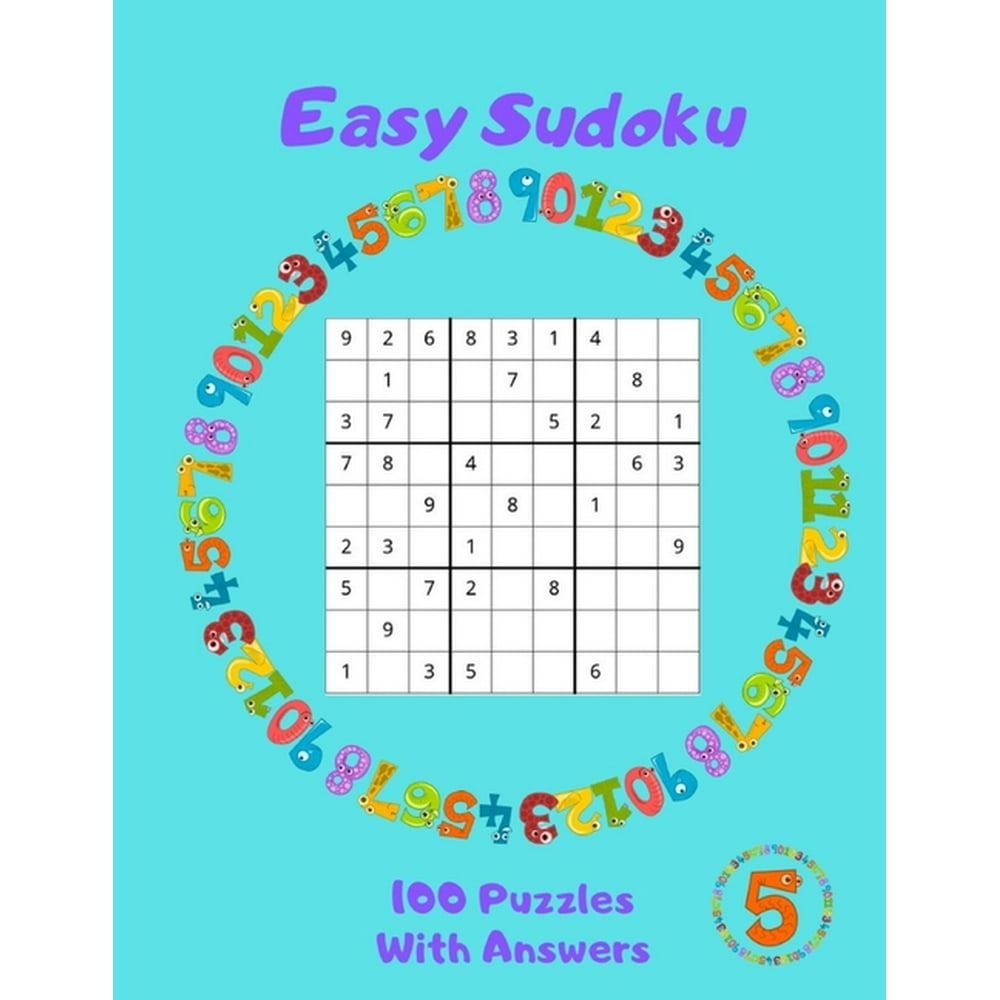 easy sudoku 100 puzzles with answers large print volume 5