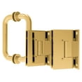 thumbnail image 5 of CRL GENS3BR Polished Brass Geneva Shower Pull and Hinge Set, 5 of 8