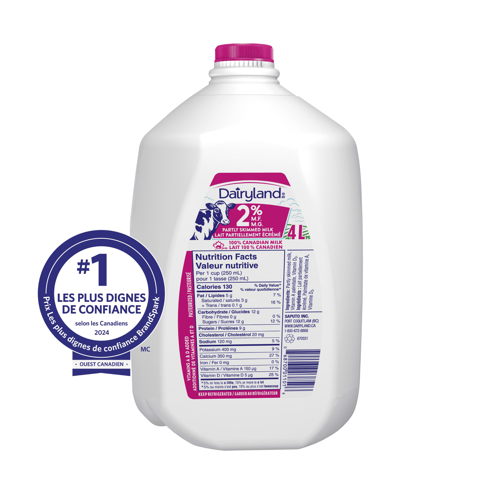 Hamilton Dairyland Milk Bottle (BS) Hamilton Dairyland Milk Bottle (BS)