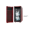 thumbnail image 6 of Fractal Design Focus G ATX Mid Tower Computer Case - Mystic Red, 6 of 19