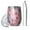 Strawberry Plants Fruit-2, variant on 12oz Stemless Wine Tumblers Strawberry Plants Fruit Heart White Pattern Vacuum Insulated Stainless Steel Travel Tumbler Cups Mug with Lid and Straw for Champaign,Cocktail,Beer with Cleaning Brush