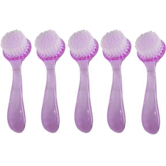 Soft Nail Dust Cleaning Brush with Fine Handle Grip, Portable Nail Art Fingernail Scrub Cleaning Brushes, Manicure DIY Nail Tool