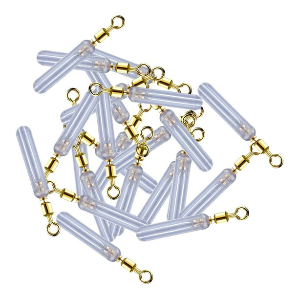 20 soportes para flotadores de pesca, base para flotadores, asiento para flotadores de pesca, tope giratorio para pesca. XS