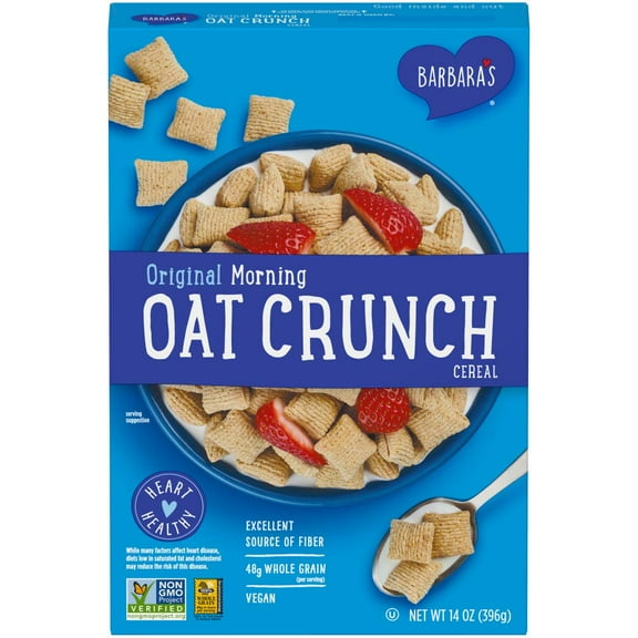 Barbara's Original Morning Oat Crunch Cereal, 14 oz Box