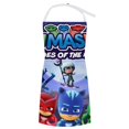 thumbnail image 1 of PJ Masks delantal temático para cocinar, esencial para el hogar, delantal de barbacoa/bufanda de cocina con bolsillos para hombres y mujeres, regalo para el hogar, 1 of 6