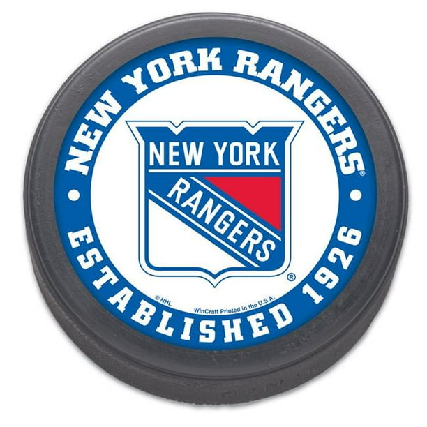 New York Rangers Official NHL Hockey Puck by Wincraft 193568