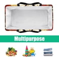 thumbnail image 5 of Kangaroo Large Capacity Foldable Reusable Oxford Cloth Laundry Basket - Multipurpose Tote Bag, Shopping Bag, Picnic Basket, 5 of 7