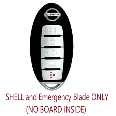 VLS Replacement 5-Button Remote Key Shell Case for Nissan Altima, Maxima, Pathfinder, Murano