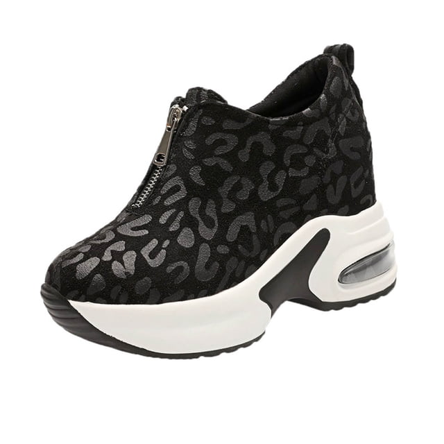 CEHVOM Fall Increased Sneakers Women Light Luxury Thick-soled Platform Platform Shoes
