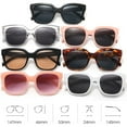 thumbnail image 4 of Ginsiom Trendy Square Sunglasses for Women Outdoor Fashion Sun Glasses, 4 of 5