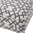 thumbnail image 5 of Christopher Knight Home Dejon Canapé Moderne en Tissu, Gris Géométrique / Noir Mat, 5 of 5