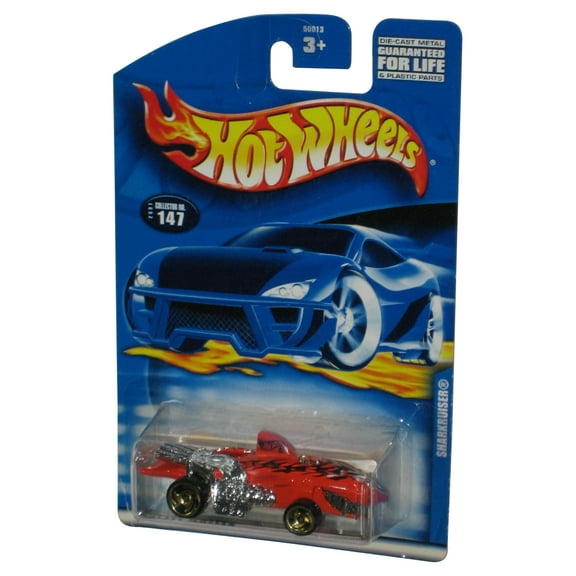 Hot Wheels Sharkruiser (2001) Mattel Orange Sharkruiser Car Toy #147