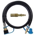 thumbnail image 1 of MB Sturgis Propane Hose 103011-72-MBS Grill Hose; For Connecting Coleman Roadtrip Grill To RV/Travel Trailer; Without Regulator; 72 Inch Length, 1 of 6
