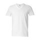 thumbnail image 1 of Playera Gildan Softstyle con cuello en V 20F blanca grande, 1 of 1