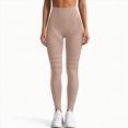 thumbnail image 5 of NOLDARES Women Anti Cellulite 3D Leggings Butt Lifting Compression Legging High Waisted Tummy Control Gym Yoga Pants(L016-Khaki), 5 of 8