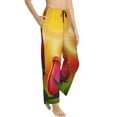 thumbnail image 2 of Fotbe Rose Psychedelic Women's Pajama Pants,Sleepwear Pants,Pj Bottoms Drawstring And Pockets-X-Large, 2 of 9