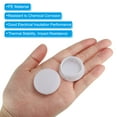 thumbnail image 5 of Uxcell 30mm 1.2" Plastic Hole Plugs, Flush Type Round Hole Cover Snap in Locking Hole Tube, White 60Pcs, 5 of 6
