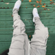 thumbnail image 3 of 12 colores venta Multi-bolsillo Joggers pantalones de chándal hombres y mujeres cordón sólido Casual Harem pantalones de gran tamaño pantalones de chándal holgados, 3 of 5