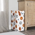 thumbnail image 2 of Sweet Jojo Designs Watercolor Sports Theme Boy Foldable Laundry Hamper with Handles, 2 of 6