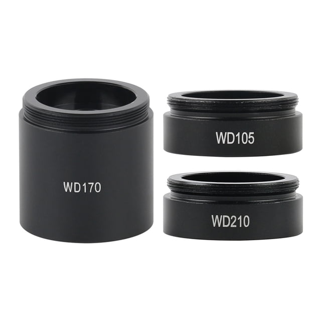 WD105 WD210 WD170 Lens 35mm Thread Mount Auxiliary Objective s Lens For Industry Microscope Camera C Mount Lens