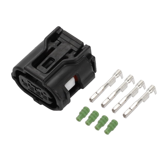 Conector de enchufe de socket de flujo de aire de 4 pines a prueba de agua hembra para Toyota 1 juego