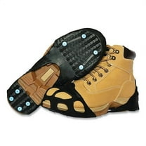 Industrial Ice   Snow All Purpose Industrial-Grade Traction Aid, Rubber, Ice Diamond™ Spikes, Black, Large