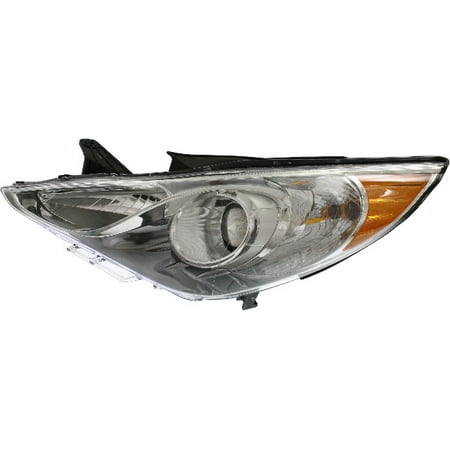 

SONATA 11-14 HEAD LAMP LH Assembly Halogen Type 2 Chrome Interior (Exc. Hybrid Model) - CAPA