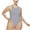 Grey, variant on fartey Summer Jumpsuit for Women 2024 Solid Color Sleeveless Crew Neck Bodysuits Hip Shaper Underwear Stretch Slimming Body Onesies